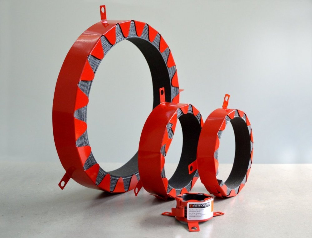 Brandmanchetten en pipeclosers