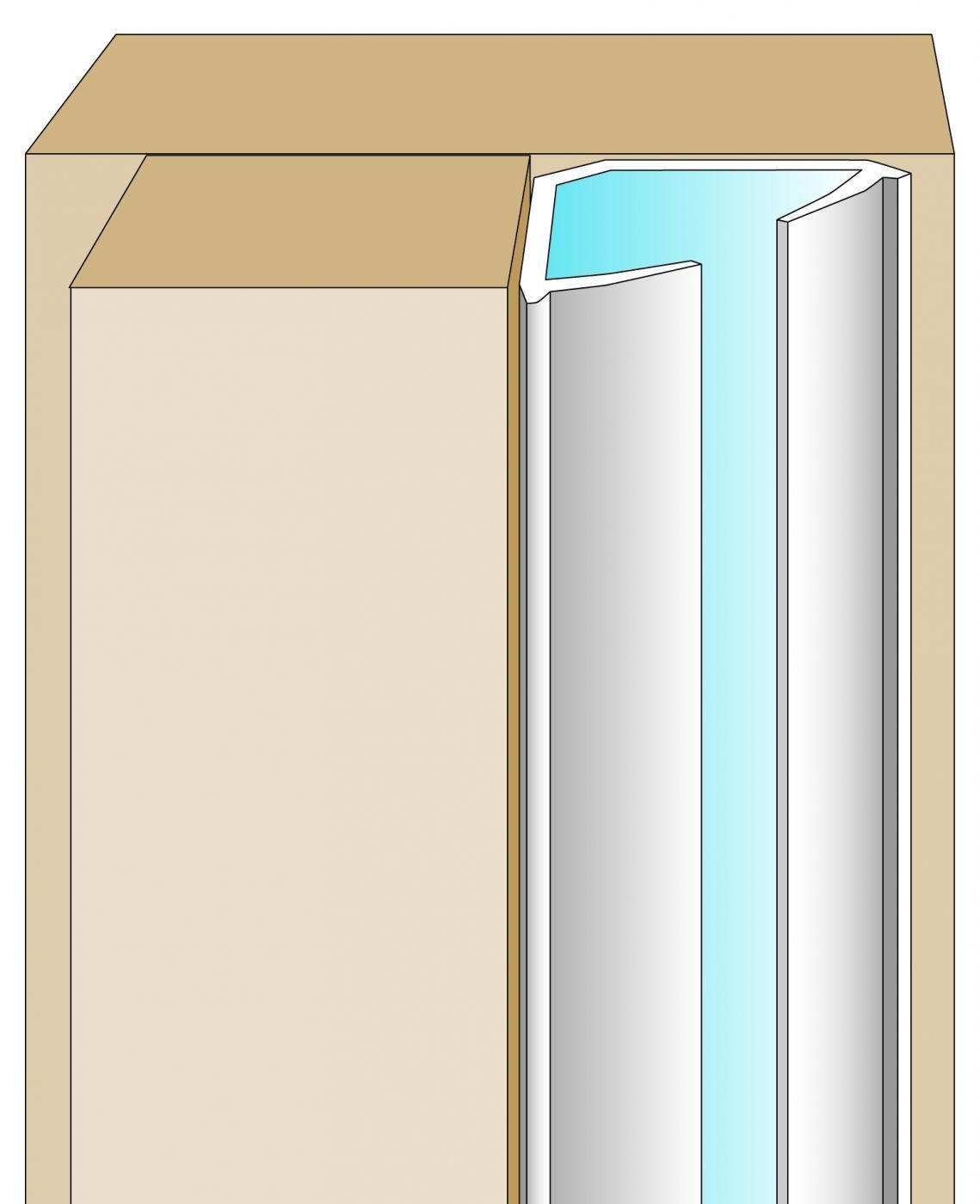 Główny obraz Uszczelka do drzwi z PVC
